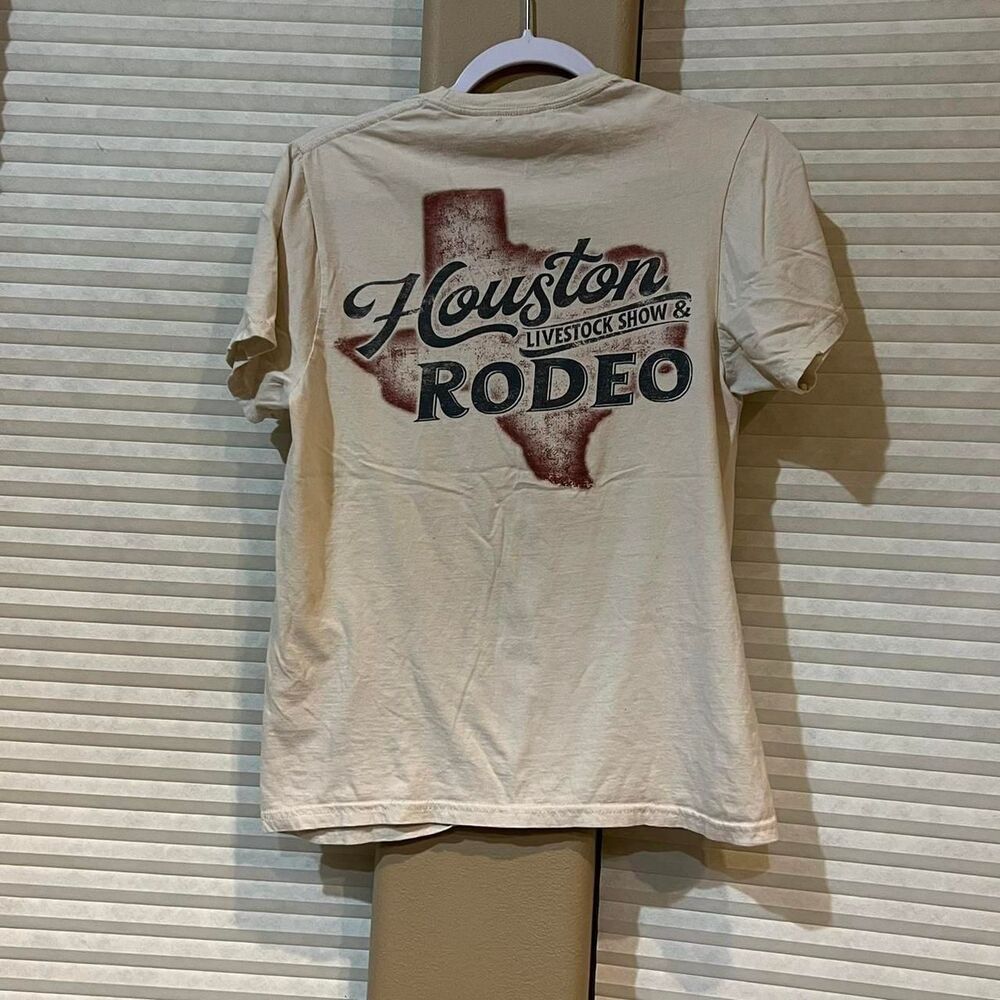 Parker McCallum 2019 Houston Livestock Show & Rodeo T-shirt Women's No Size Tag - Picture 2 of 4